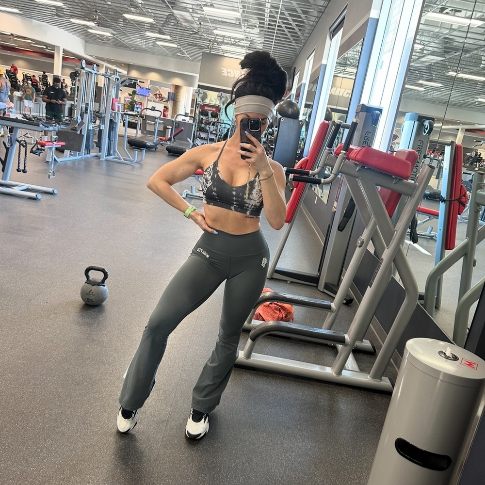 Darc Sport Gray and Black Activewear Set